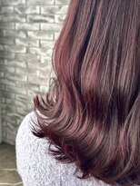 クロト(Clotho) ボルドーカラー/白髪ぼかしハイライトダブルカラーブリーチ