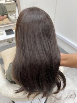 バレル 天王寺阿倍野店(Barrel) ハイライトダブルカラーイルミナカラー縮毛矯正髪質改善