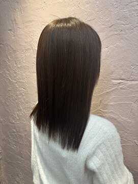 ミディアムストレート