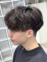 フィフスパーク(fifth PARK) 渋谷緩めシャドウパーマfifth短めシースルーラウンドマッシュ