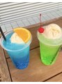 ディグス(DIGS)/7月限定ドリンクは【クリームソーダ2種 】