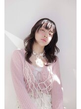 melca.大阪梅田　髮質改善/韓国風/ダブルカラー【9月中旬 NEW OPEN（予定）】&nbsp;透明感/ウルフカット/くびれミディアムレイヤー/大阪梅田
