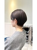 耳かけショート12.6オリーブグレー