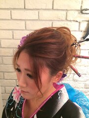 花火大会・イベント・着付けヘアセット