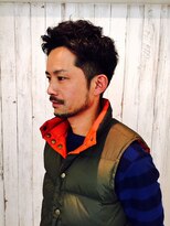 ビューティー コレクション 富士店(Beauty Collection)&nbsp;ツーブロック×ショート×ワイルドパーマスタイル