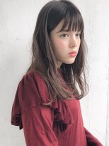 ルティア(Lutia)&nbsp;シースルーバング  グレージュ！