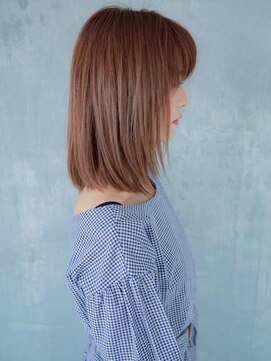 ラ ソール ヘア(La sol HAIR) ナチュラルストレートなセミディ