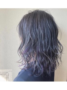 モアナ バイ ヘッドライト 沖縄東崎店(Moana by HEADLIGHT) インナーカラー☆学割U24☆ハイライト☆グレージュ