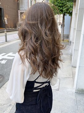 リッチ(RITZY) 【RITZY】大人ヘアカラー☆バレイヤージュ☆グレージュ