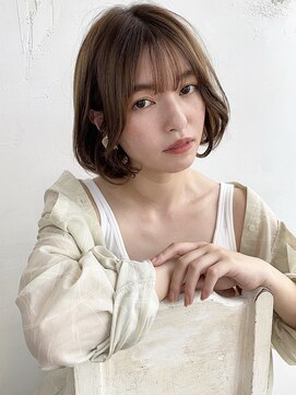 アリスバイアフロート 自由が丘(ALICe by AFLOAT) 〇タンバルモリ × シースルーバング 韓国ヘア