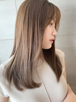 キープへアデザイン(keep hair design)の写真/【髪質改善プロによる髪質診断】シャンプーソムリエが髪の状態を見極め最適な施術を。通う度に美髪を実感！