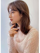 フィル 横浜(fil)&nbsp;くびれレイヤーブラウン_大人ガーリーダークアッシュ