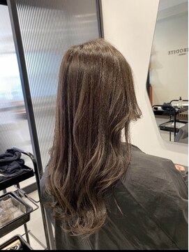 アフロディーテ 銀座(APHRODITE GINZA) くびれヘア/アプリコットオレンジ/ハイライト/縮毛矯正/銀座