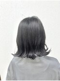 グレージュ  結べるボブ  kf