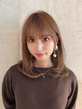 ヴィンス(vince) 韓国風/ヨシンモリ/フェイスレイヤー/2wayバング/オルチャン