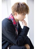 横顔アップバング