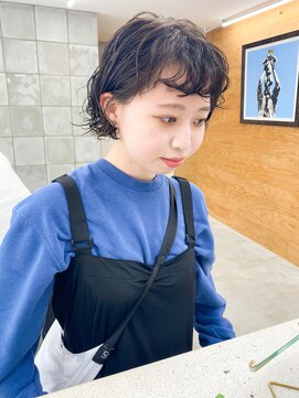 トゥコ(tuco) ミニボブ　パーマ　ボブパーマ　前髪パーマ