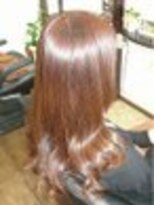 ブラウン ブラウン ヘナ髪質改善 デジタルパーマ