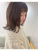 艶ブラウン外はね
