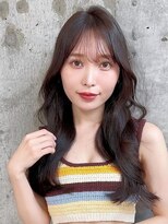 シーシンジュク 新宿南口(Sea shinjuku)&nbsp;大人ガーリー×ダークアッシュ[似合わせカット/ミディアム]