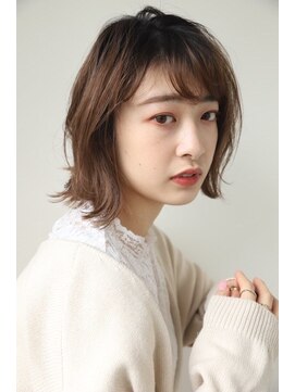 ヘアーアンドメイク エクリ 不動前店(Hair&Make equri) 外はねボブ【目黒不動前】