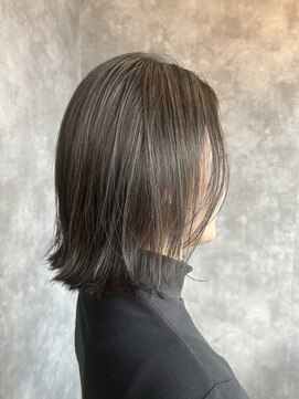 ウィート(wheat) オリーブハイライト/艶ハイライト/外はねボブ/楽ちんセット