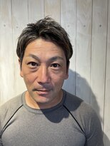 メンズヘアーサロン ヴォヤージュ ヘアー アンド フェイス(Voyage)&nbsp;アップバング無造作系ツーブロベリーショート