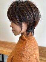 ビューエヒメ(VIEW EHIME)&nbsp;小顔シフォンベージュ美髪ショート