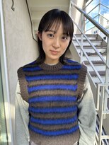 トレンチ(TRENCH)&nbsp;《TRENCH Riku》外はねミディアム　似合わせカット