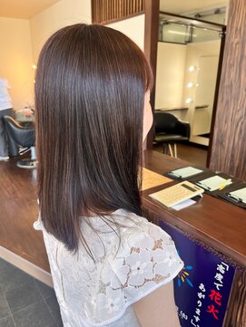 アフェクテュー 志度店(affectueux) 20代30代40代明るめヘアカラー