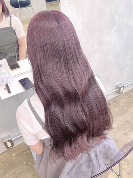 フウ(fuh) lavender color／ラベンダー／ラベンダーカラー／パープル