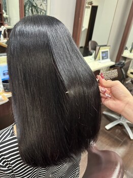 アンダーザサンスイート(Under The Sun SUITE)の写真/カラーとの相性抜群の髪質改善トリートメント《UPTOGLOSS》導入店！自分史上最高の艶髪に…♪