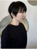 ショートボブ/大人巻き/ぷつっとボブ/ナチュラルモード/高松