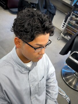 グルーマーズトウキョウ(GROOMER/S TOKYO) 【GROOMERS 稲田】ラルフカール パーマ スタイル スペインカール