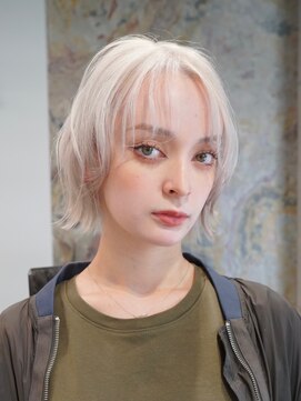 ソル ジングウマエ(SOL JINGUMAE) ホワイトカラーミルクティーベージュダブルカラー