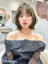 グロー オオミヤ アネックス 大宮(GLROW OMIYA ANNEX) ♪顔周り　ウルフ　レイヤー　ボブ　オリーブ