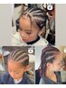 cornrow (コーンロウ) ハーフ　￥5500～