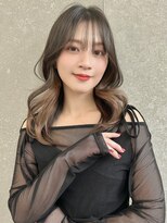 レーヴバイロンド 仙台(Reve by Lond)&nbsp;イメチェン外ハネボブホワイトブロンドワイドバング美髪髪質改善