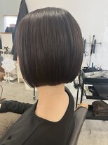 エフフォーユアヘアー 北方店(F for your hair)&nbsp;ミニボブ×ナチュラルブラウン