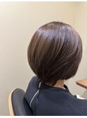丸みショートボブ