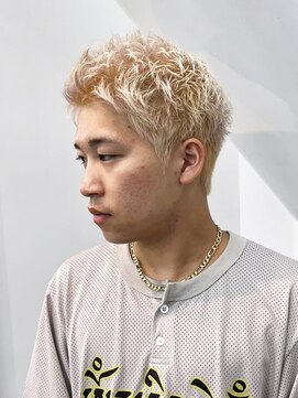 アルバム 渋谷パルコ(ALBUM) スパイキーショートスペインカールニュアンスパーマ_ba534021