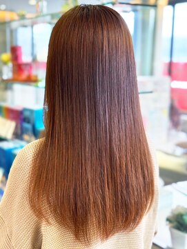 モダンクラフト 長町南店(modern craft) 20代30代大人可愛い髪質改善カラーブラウン艶感透明感