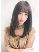 縮毛矯正+アディクシーカラー+カット