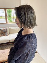 ミッケ(mikke)&nbsp;ボブ×オリーブカラー