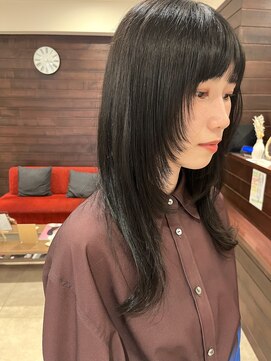 ジャム(Jam) 似合わせ顔周りレイヤー×アッシュグレージュ◎【jam 田村】