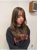 ★韓国ヘアハッシュカット/レイヤーカット前髪顔周りミニウルフ