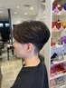 新規【動きのある男らしい髪型】カット＋デザインパーマ＋眉毛カット［越谷］