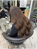 ブラウン、ピンクブラウン、ミルクティーブラウン