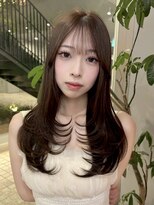 クム(kumu) 【kumu】レイヤーカット/オリーブ/ベージュ/グレージュ/透明感