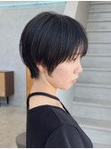 黒髪でも重く見えないショート【群馬/太田】